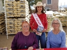 Photo of Miss Adelanto Rodeo Queen with Victoria and Nancy